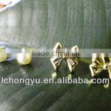 Newest Fashion Peal & Bow Shape Stud Earrings