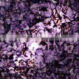 Backlit Amethyst Gemstone Slab , Natural Amethyst Slabs