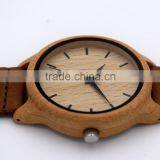 2016 Vintage Fashion Wood Watches Leather Strap Watches thumbnail-5