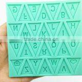 Silicone Letter Mold Candy Making Alphabet Fondant Molds thumbnail-5