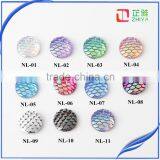Stock!rhinestone Bracelets Diy Beads Accessories Flat Back Fish Scale Rhinestone