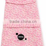 Best selling custom logo posh fleece dog jacket pink leopard clothes pets product32