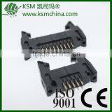 Ejector Header Big Latch 2.54mm Straight Black 6~64pin