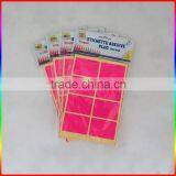 Magenta Fluorescent Wall Sticker, Book Paper Sticker thumbnail-4