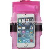 Pvc Waterproof Cell Phone Bag Arm Bag With Strap for IPhone IPad thumbnail-1