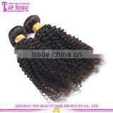 2016 Hot Sale Full Cuticle 4c Afro Kinky Curly Human Hair Weave, Mongolian Kinky Curly Hair thumbnail-3