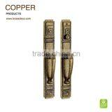 Top Sale Antique Brass Double Sided Door Pull Handle LC1301 OB With High Quality thumbnail-1