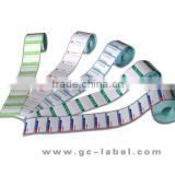 Professional factory high quality print label for jewellery self adhesive labels