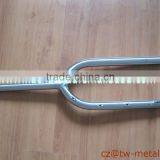 Customized Titanium Fat Bicycle Fork Ti Road Bike Front Fork Cyclocross Fork With Disc Brake