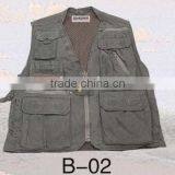 camera garment / vest jacket / photographer vest jacket