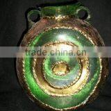 Egyptian Decorative Recycled Glass Vases thumbnail-1