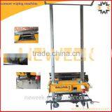 Neweek Architectural Rack Type Office Building Interior Wall Gypsum White Ash Cement Wiping Machine