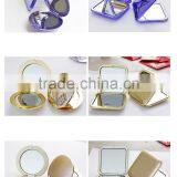 Plastic Plating Colourful Folding Portable Pocket Mirror thumbnail-4