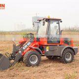 Qingdao Everun New Agricultural Machines ER16 Graaple Forks Loader With Electric Joystick thumbnail-3