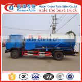 2016 dongfeng 8000L vacuum sewage suction tanker truck for sale Quality Assured
