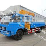 Dongfeng 8x4 Truck With Crane,truck With Loading Crane,crane Truck With Flatbed thumbnail-3