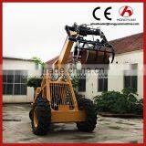 China Manufacture 1ton Wheel Loader Grab Sugar Cane Loader for Sale thumbnail-2