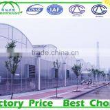 Double Layer Inflation and Film Cover Material Multi Span Prefabricated Greenhouse for Agricultural thumbnail-1