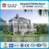 Eco-friendly Luxury Prefab House Villa / Green Prefab Steel House Made in China thumbnail-2