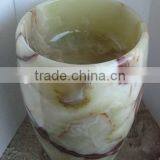 Morden Luxury BACKLIT ONYX PEDESTALS SINKS thumbnail-4