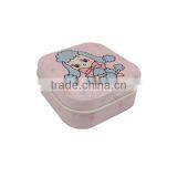 Square Shape Small Metal Tin Box thumbnail-1