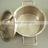 Double Handles Stainless Steel Sauce Pan thumbnail-1