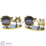 24K Gold Plated Camel With Hump and Photo Frame Best Tableware thumbnail-3