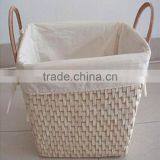 Natural Maize Rope Customized Laundry Storage Proofing Basket Nesting for Home Decoration Corn Husk Rope Woven Basket thumbnail-6