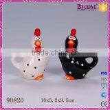 Antique Spot Cock Ceramic Oil Bottle thumbnail-1