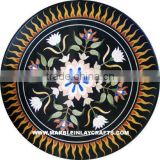 Black Stone Inlay Table Tops