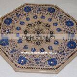 Decorative Marble Inlay Coffee Table Top thumbnail-1