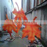 Outdoor Large Stainless Steel Maple Leaf Sculpture for Sale thumbnail-1