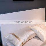 White Bedroom Furniture / Wood Double Bed / Latest Double Bed Designs B57 thumbnail-3