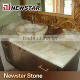 Newstar Polished Cheap Onyx Bathroom Vanity Top thumbnail-1
