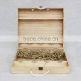 2016 Fashion High Quality Natural Wooden Wine Storage Rack thumbnail-3