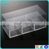 Customize Your Size and Logo Transparent Wholesale 3 Drawers Acrylic Jewelry Universal Box thumbnail-1