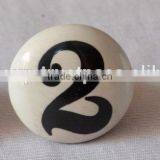 Newest Design Hand Painted Numeric Door Knobs Set Of 3 thumbnail-1