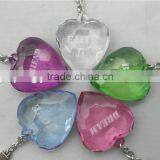 Valentine Gifts Acrylic Heart Key Rings Key Chain thumbnail-5