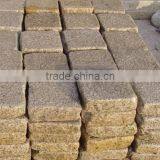G682 Yellow Rust Granite Cube Stone,stone Paver for Sale thumbnail-2