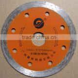 4.4" Diamond Saw Blade Continous Rim China Diamond Blades Electroplated thumbnail-1
