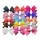 Hot Sale Beautiful Grosgrain Ribbon Kids Hair Clips Bows Kids Hair Clips thumbnail-3