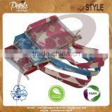 2017 See Through PVC/Juco Tote Bag Purse With Pouch thumbnail-5