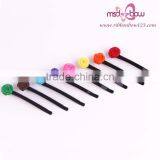 Wholesale Hair Accessories Satin Rose Hair Clip Design for Kids, Flower Hair Cilp thumbnail-1