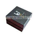 Hot selling Custom Cardboard Velvet Jewelry Packaging ring Box