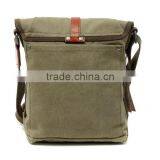 Vintage Casual Cotton Canvas Shoulder Bag,Haversack for Unisex thumbnail-4