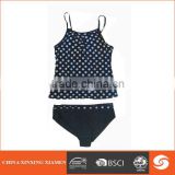 Girls two-piece seperate beachwear swimwearkids digital print summer swim suit