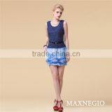 New Models Ladies Garments Fashion Linen Embroidered Dress on Sale thumbnail-4