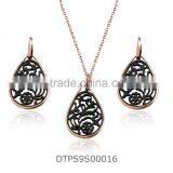 Rose Gold Plated Latest Design Party Pendantsets thumbnail-2