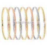 6 MM, Gold Plated Bangle, Machine Cut Bangle, Fashionable Bangle, Designer Bangle. thumbnail-6