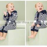 Top Selling Baby Kids Warm Winter Fleece Knitted Hooded Cotton Romper thumbnail-3